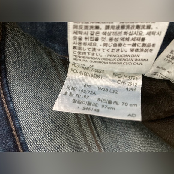 Levis Legging Jeans Womens Size 6 Stretch Blue Denim - Picture 4 of 5